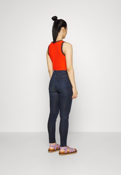 DL1961 FARROW RISE INSTASCULPT ANKLE - Jeans Skinny Fit - dark indigo