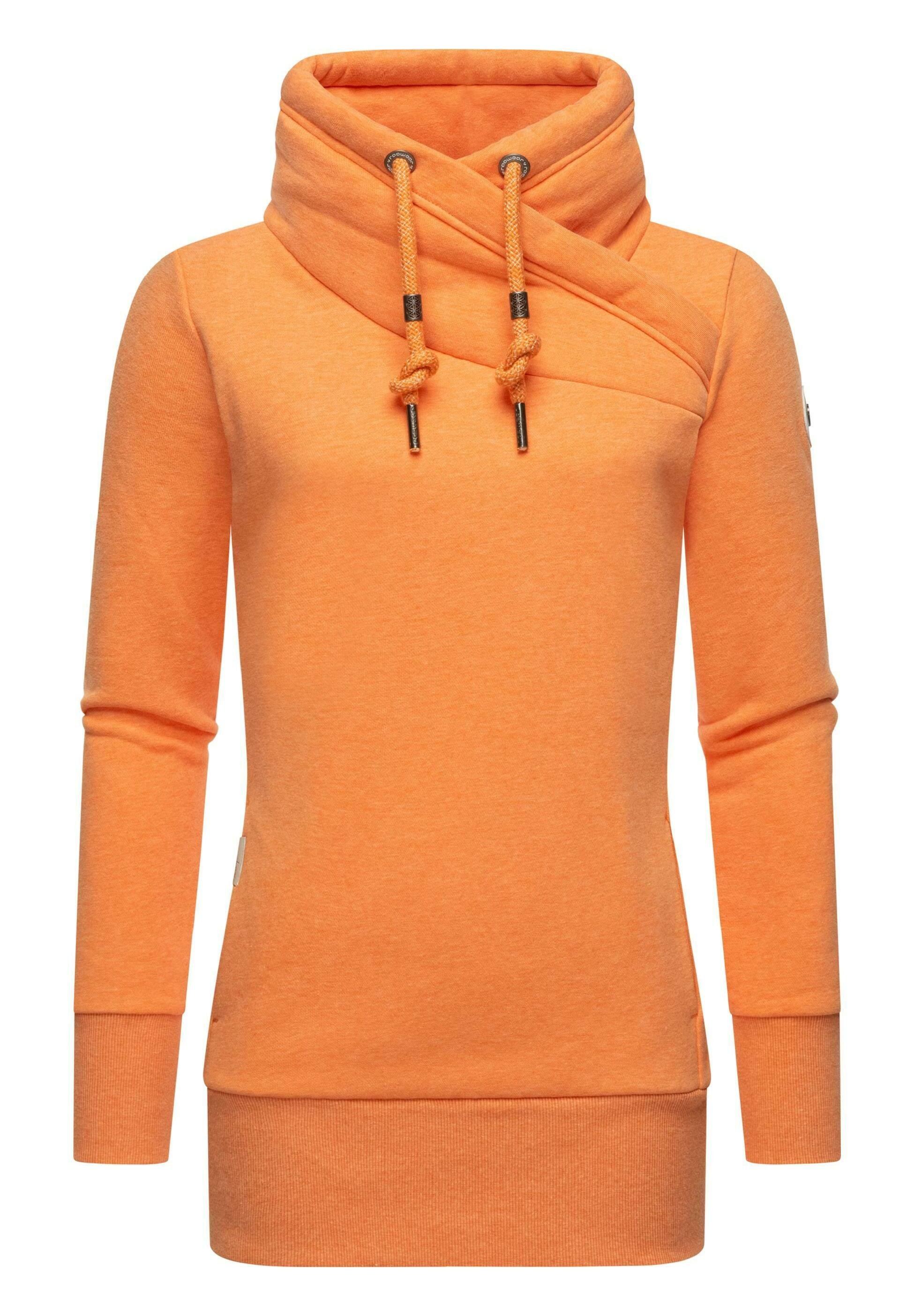 Ragwear NESKA Sweatshirt papaya/orange-meliert Zalando