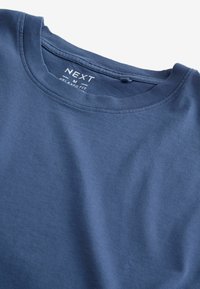 Next ESSENTIAL CREW NECK - Jednoduché tričko - blue denim