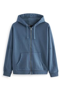 Next Felpa con zip - blue