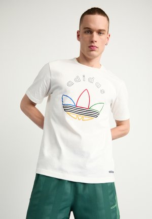 adidas Originals GRAPHIC - T-shirt con stampa - cloud white