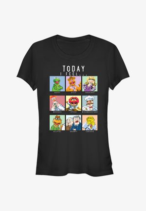 Disney MUPPETS MUPPET MOOD - Triko s potiskem - black