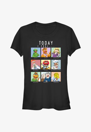 MUPPETS MUPPET MOOD - T-shirt con stampa - black