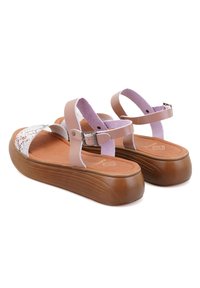Sandales Plateforme Minelli Nude Daim - Taille 35 - Occasion - Talon Découvert