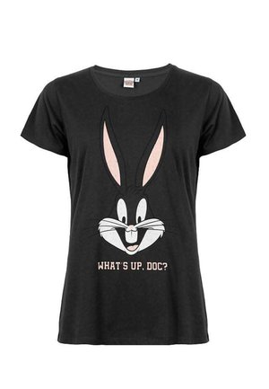 BUGS BUNNY - Print T-shirt - schwarz