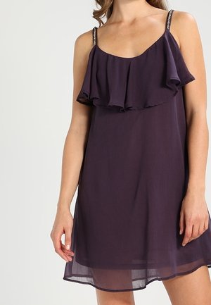 Cocktailjurk - dark purple