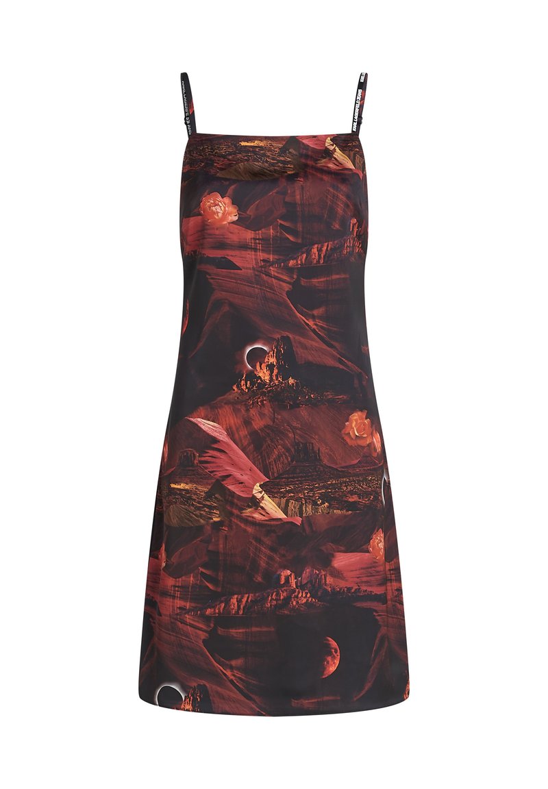 Karl Lagerfeld Jeans Etui-jurk bruin Karl Lagerfeld Jeans Etui-jurk bruin