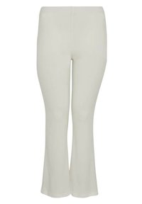 YOEK TROUSERS BOOTCUT - Stoffhose - ecru