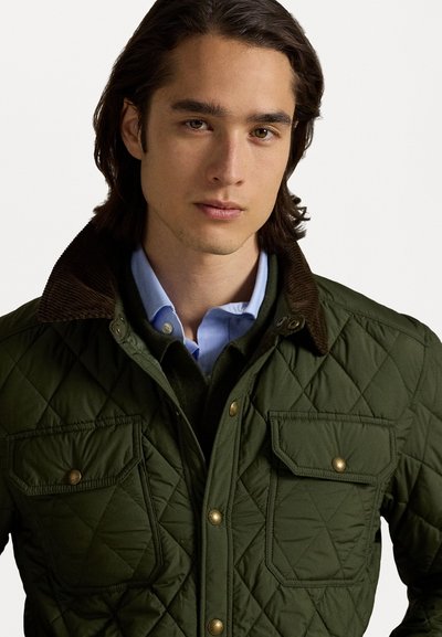Polo Ralph Lauren THE BEATON QUILTED JACKET - Light jacket - company olive