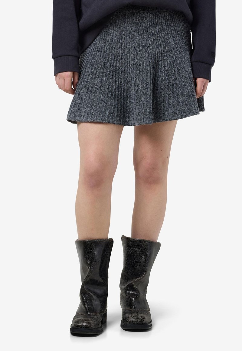 Noisy May A-linjainen hame - medium grey melange