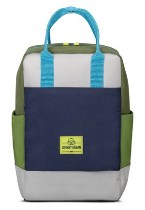 LINUS JUNIOR - School bag - grün blau