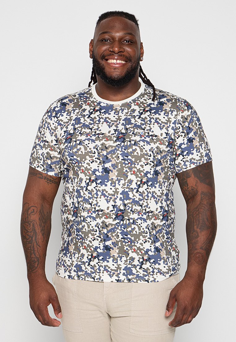 Barbour T-shirt print meerkleurig