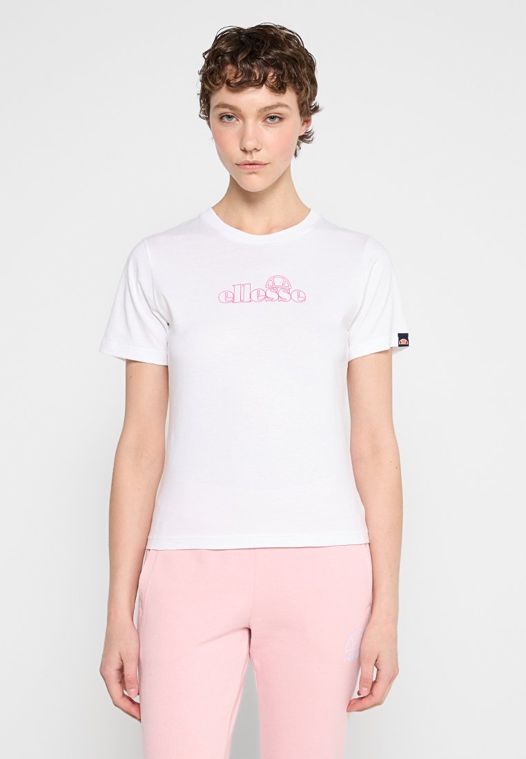 Ellesse T-shirt print wit Ellesse T-shirt print wit