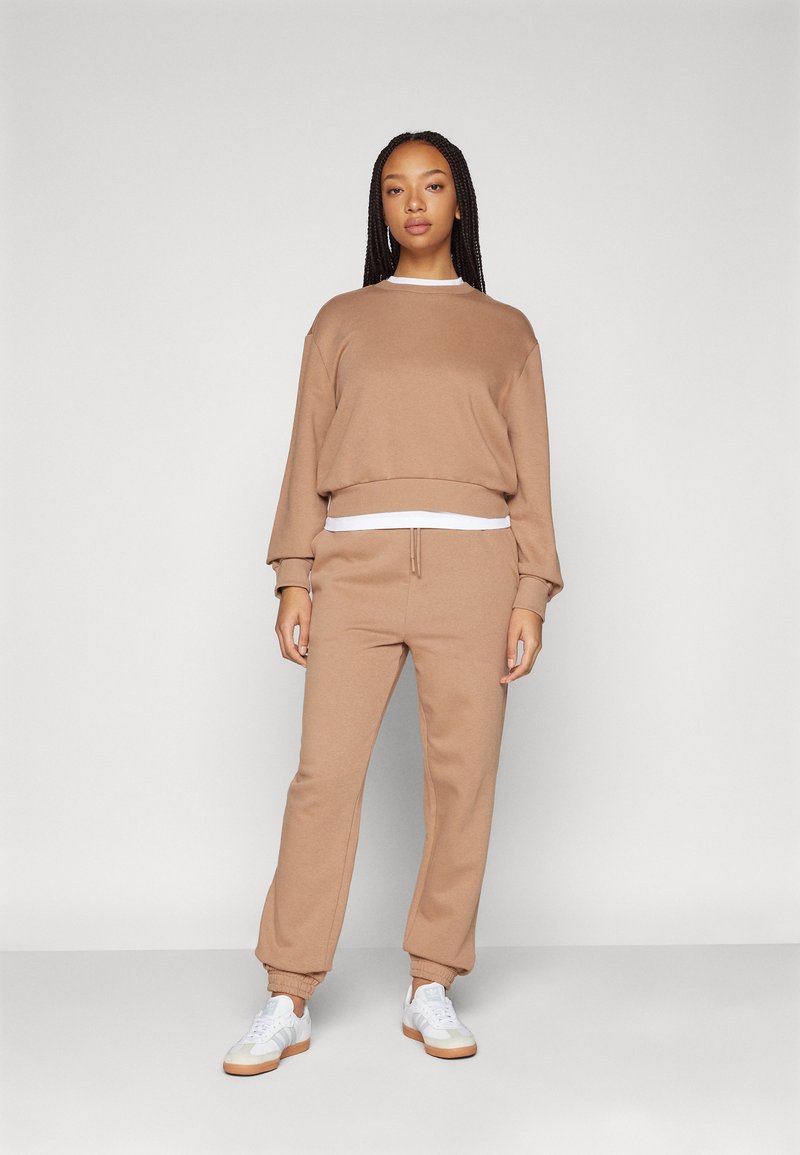 Even&Odd - BASIC SET   - Tracksuit - light brown, Enlarge