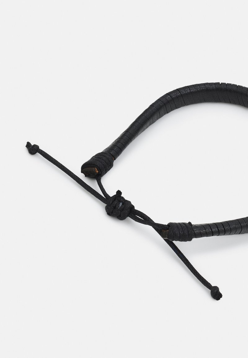 Herren Halsketten | Icon Brand VARCITY BRACELET COMBO 2 PACK Armband black/schwarz - QS75998 Herren Halsketten | Icon Brand VARCITY BRACELET COMBO 2 PACK Armband black/schwarz - QS75998