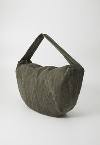 Weekday WASHED UNISEX - Bevásárlótáska - dark khaki green