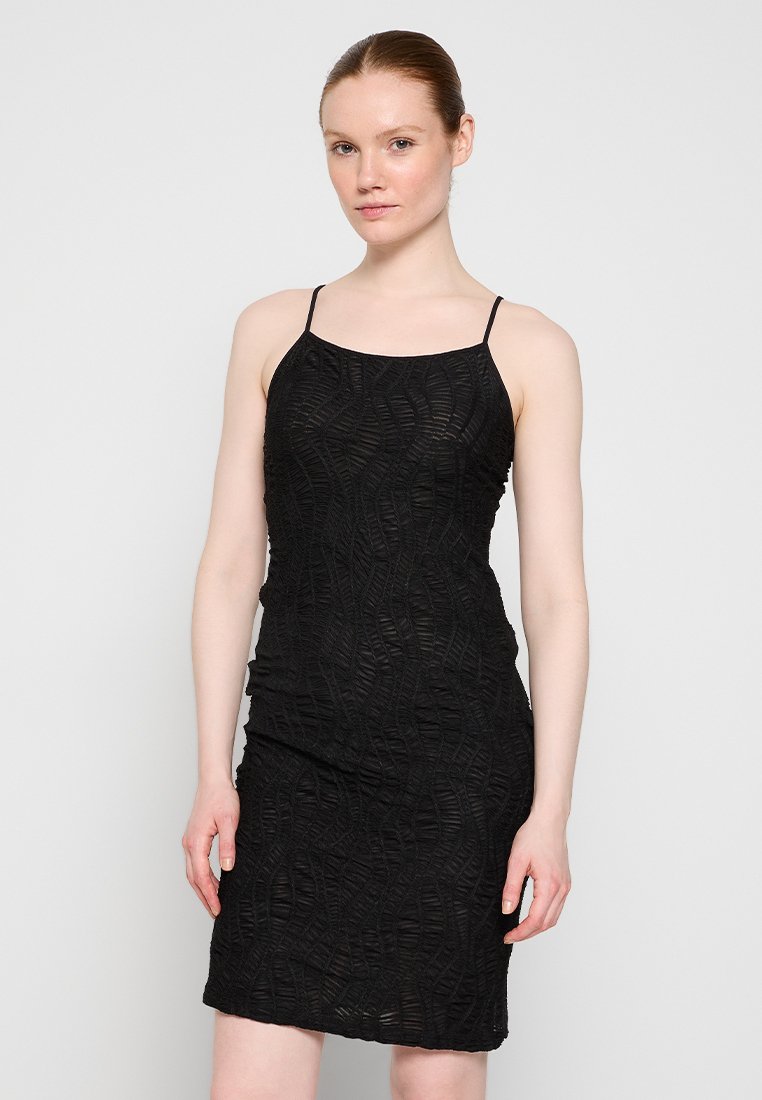 Envii Jurk zwart-metallic