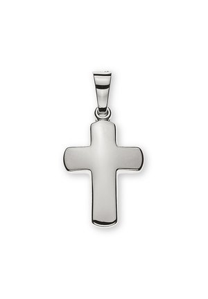 ANHÄNGER KREUZ , 23X11MM - Anhänger - weissgold
