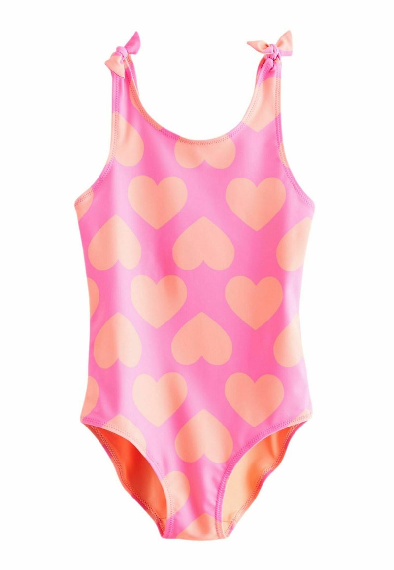 Next Badeanzug - bright pink heart