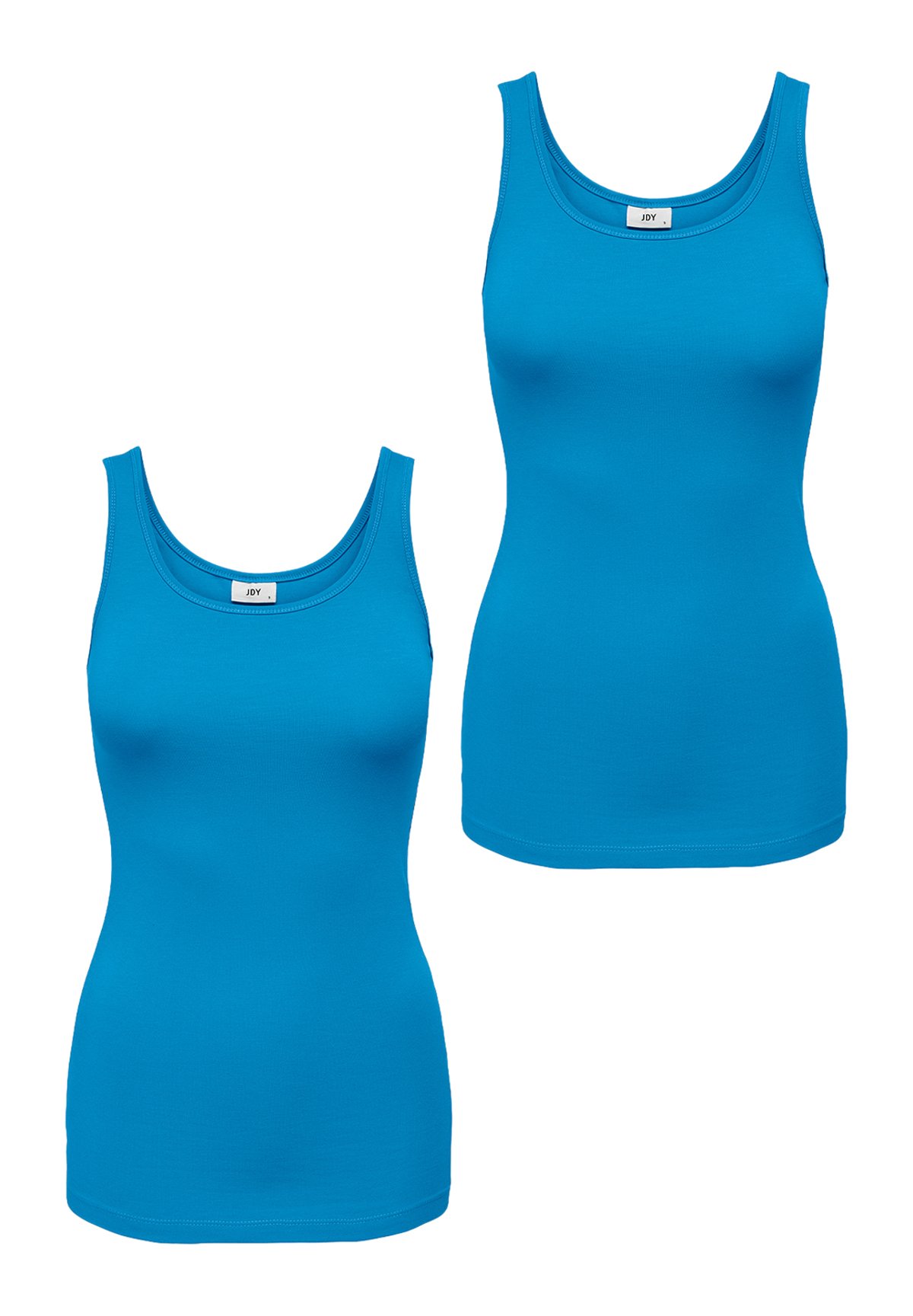 JdY Damen Spaghetti Tank Top 2er Pack | Ärmelloses Basic Shirt Rundhals | JDYAVA