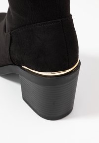 Even&Odd Wide Fit Stivali sopra il ginocchio - black