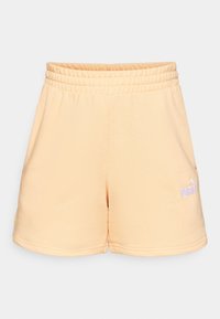SMALL LOGO HIGH WAIST SHORTS - Sports shorts - almost apricot