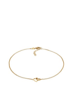 INTERLACING HEART BASIC - Fußkettchen - gold-coloured