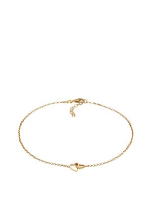 INTERLACING HEART BASIC - Anklet - gold-coloured