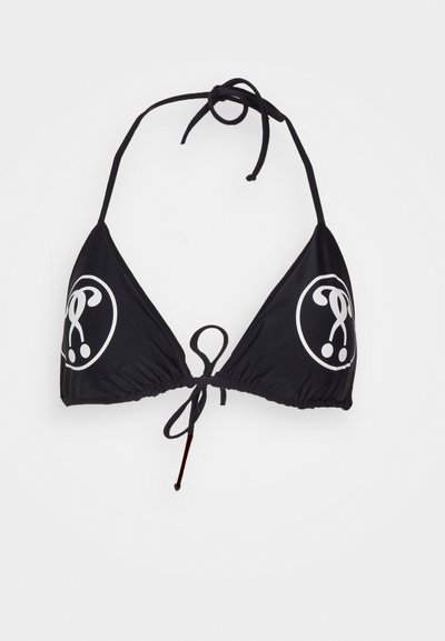 MOSCHINO SWIM MILANO TRIANGOLO - Parte de cima de biquíni - nero