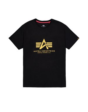 Alpha Industries, BASIC - RIPSTOP - T-shirts print - black
