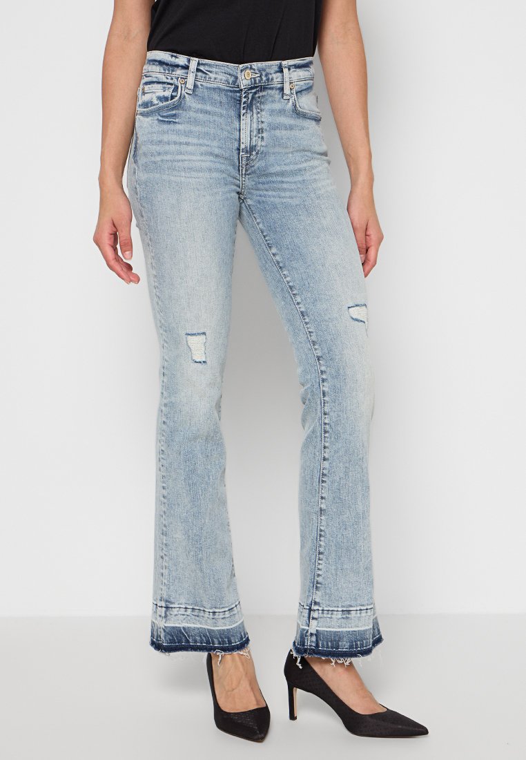 7 For All Mankind Bootcut jeans lichtblauw
