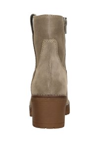 SUB55 KHATY - Enkellaarsjes met plateauzool - taupe