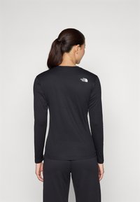 The North Face SHADOW LONG SLEEVE - Long sleeved top - black