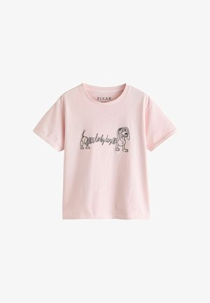 Next, REGULAR FIT - TOY STORY SLINKY GRAPHIC CREW NECK T-SHIRT . - Trükipildiga T-särk - pink