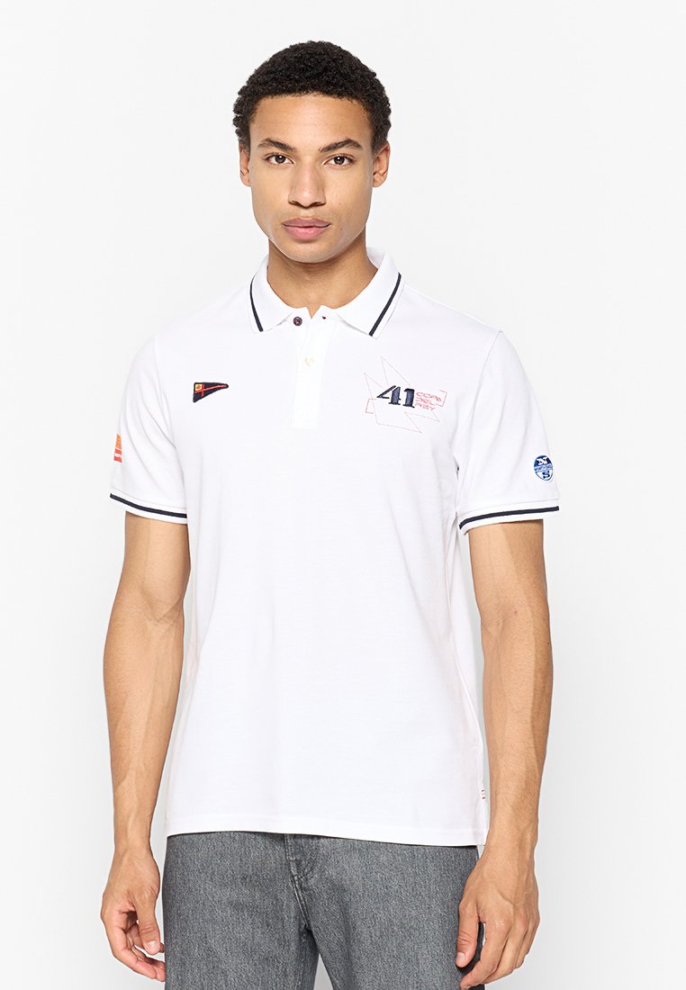 North Sails Poloshirt wit