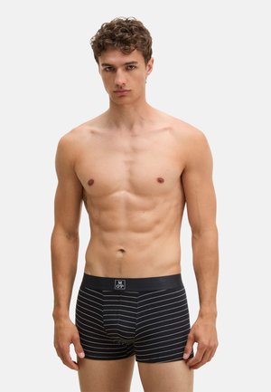 Marc O'Polo, ESSENTIALS 3-PACK - Boxershort - black french oak stripe black