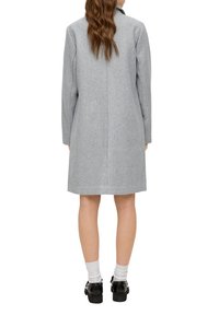 QS Halflange jas - grau meliert