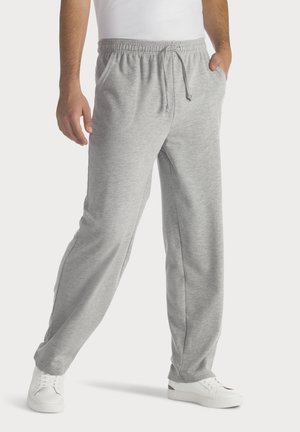 Tracksuit bottoms - grau meliert