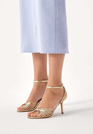 Kazar AMORE - Sandale cu toc - gold