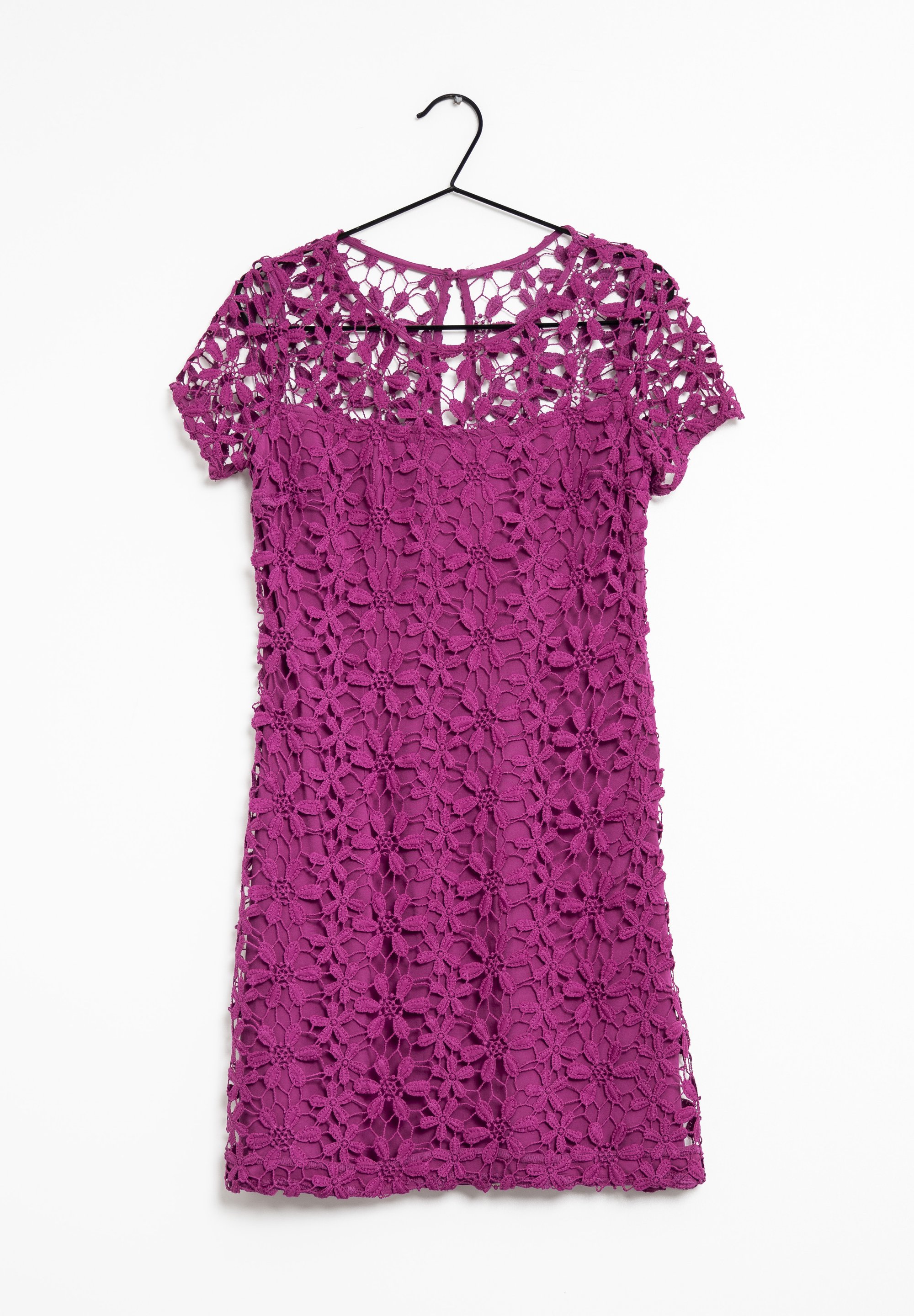 strapless open back dress Asymmetrical long sleeve dress purple | Trendy Dresses main image 1