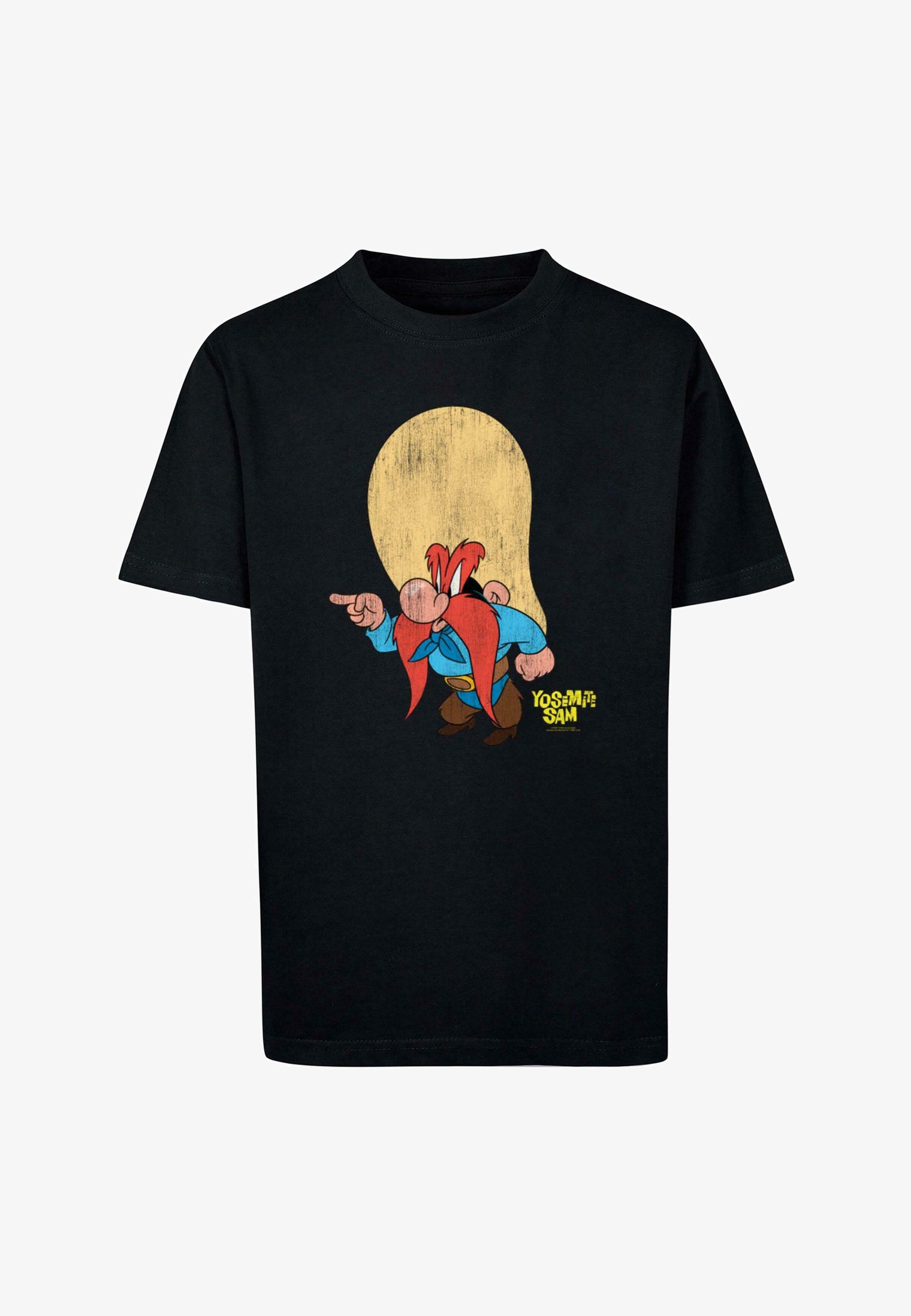 ABSOLUTE CULT LOONEY TUNES YOSEMITE Print T-shirt black