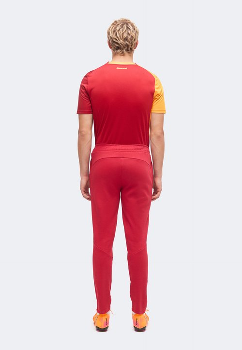 PUMA GALATASARAY SK EVOSTRIPE PANTS - Tracksuit bottoms - dark cherry/summer sunset — photo 3