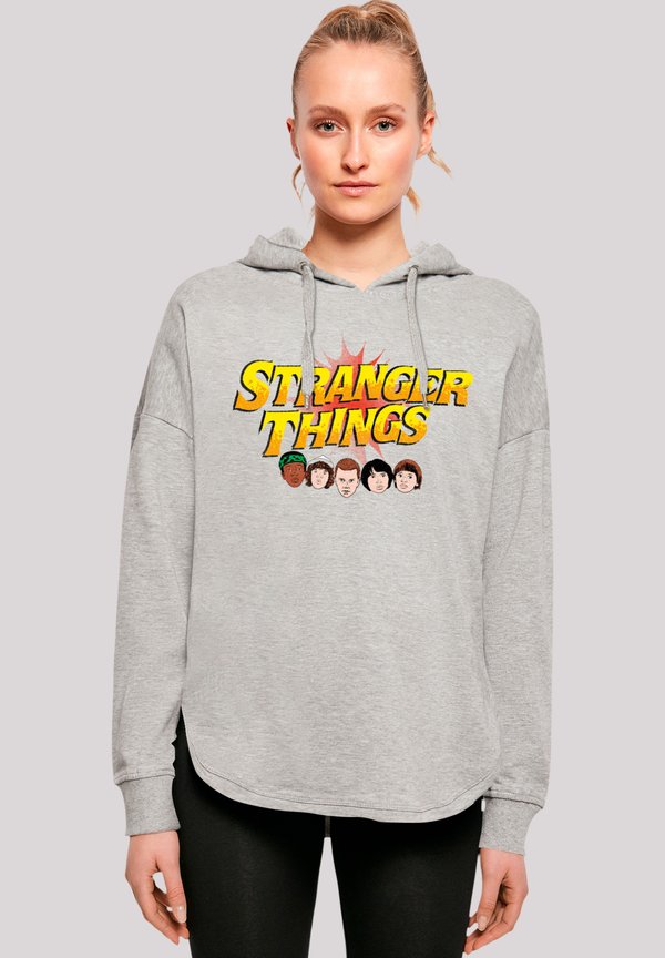 STRANGER THINGS COMIC HEADS NETFLIX TV SERIES - Kapuzenpullover