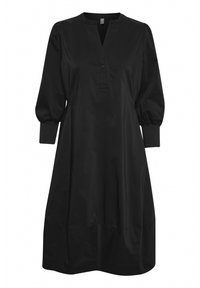 CUANTOINETT 3/4 SLEEVE DRESS - Rochie tip cămașă - black