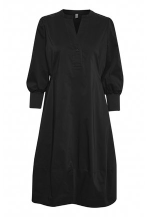 CUANTOINETT 3/4 SLEEVE DRESS - Blusenkleid - black