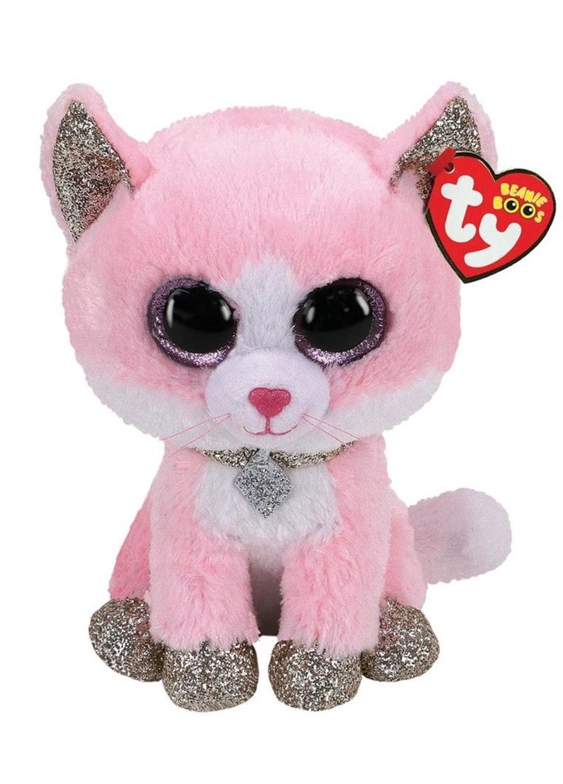 Ty BEANIE BUDDY FIONA CAT 24CM - Kuscheltier - multicoloured/rosa ...