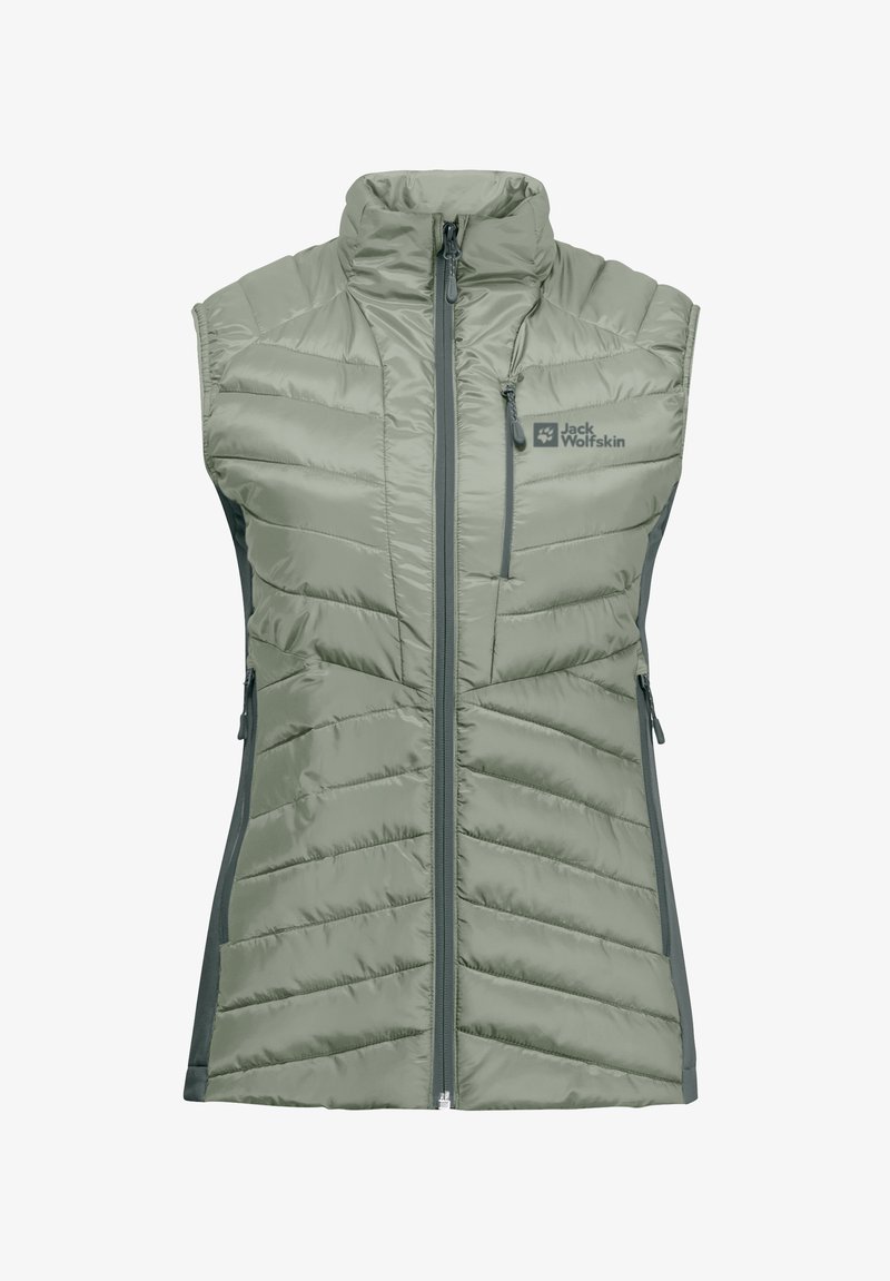 Jack Wolfskin ROUTEBURN PRO INS - Weste - mint leaf