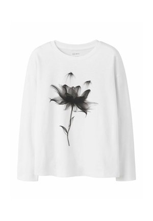 MIT LANGEN ÄRMELN  - Langarmshirt - bright white