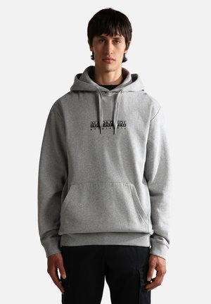 Hoodie - medium grey melange