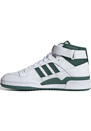 FORUM MID UNISEX - High-top trainers - ftwr white collegiate green ftwr white